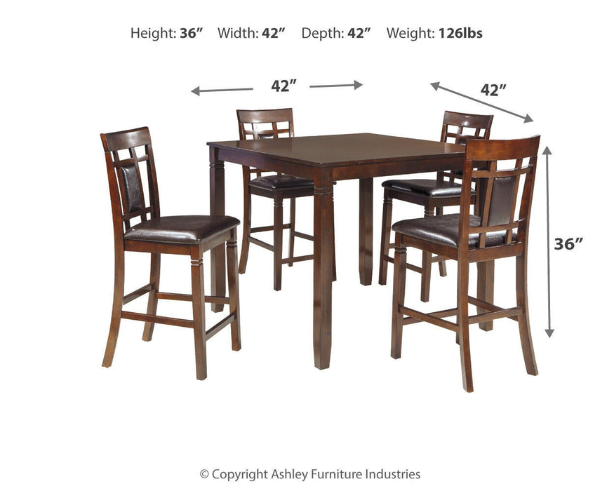 Ashley Express - Bennox DRM Counter Table Set (5/CN) - DecorGalore4U