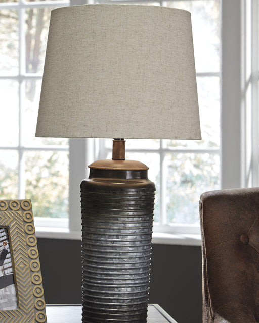Ashley Express - Norbert Metal Table Lamp (2/CN) - DecorGalore4U