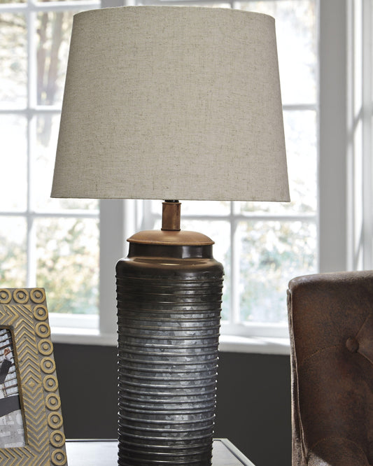 Ashley Express - Norbert Metal Table Lamp (2/CN) - DecorGalore4U