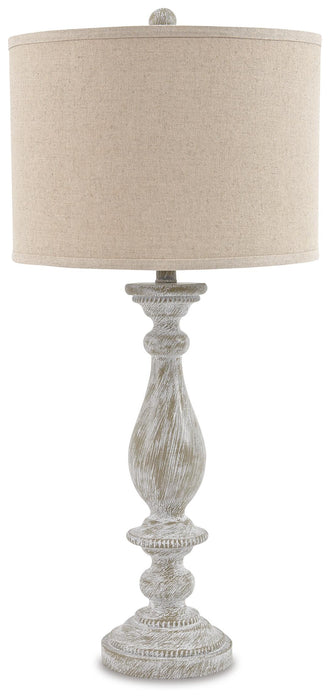 Ashley Express - Bernadate Poly Table Lamp (2/CN) - DecorGalore4U
