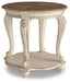 Ashley Express - Realyn Round End Table - DecorGalore4U