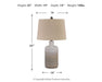 Ashley Express - Marnina Ceramic Table Lamp (2/CN) - DecorGalore4U