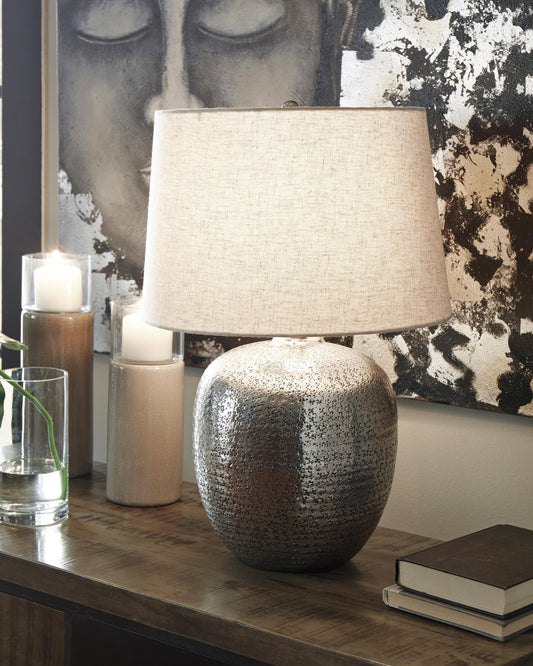 Ashley Express - Magalie Metal Table Lamp (1/CN) - DecorGalore4U
