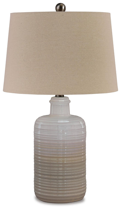 Ashley Express - Marnina Ceramic Table Lamp (2/CN) - DecorGalore4U