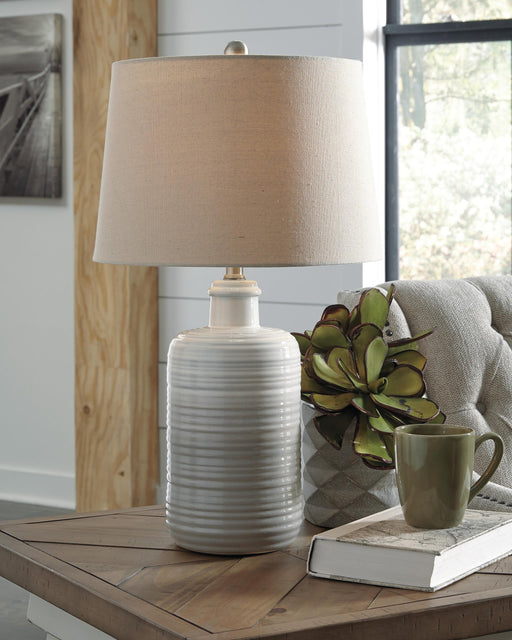 Ashley Express - Marnina Ceramic Table Lamp (2/CN) - DecorGalore4U