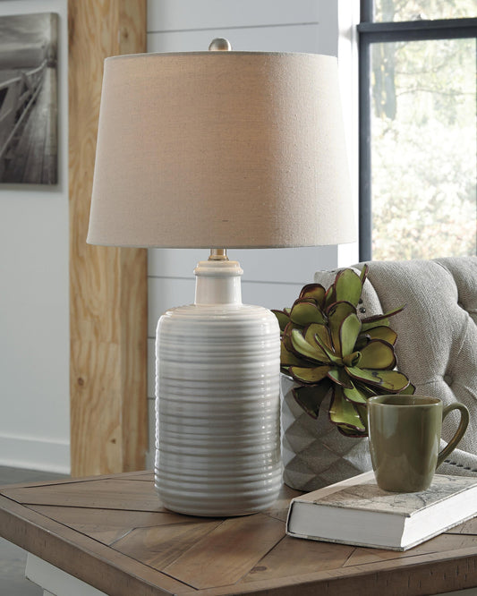 Ashley Express - Marnina Ceramic Table Lamp (2/CN) - DecorGalore4U