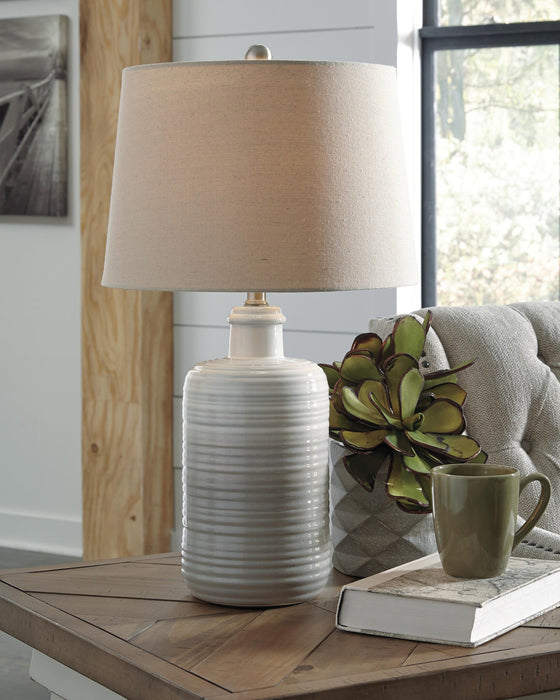 Ashley Express - Marnina Ceramic Table Lamp (2/CN) - DecorGalore4U