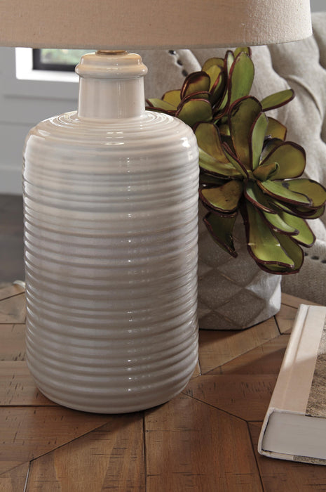 Ashley Express - Marnina Ceramic Table Lamp (2/CN) - DecorGalore4U