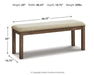 Ashley Express - Moriville Upholstered Bench - DecorGalore4U