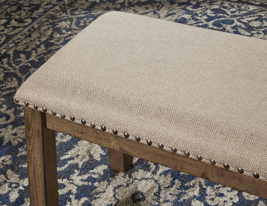 Ashley Express - Moriville Upholstered Bench - DecorGalore4U
