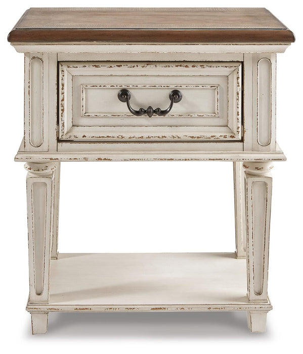 Ashley Express - Realyn One Drawer Night Stand - DecorGalore4U