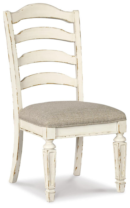 Ashley Express - Realyn Dining UPH Side Chair (2/CN) - DecorGalore4U
