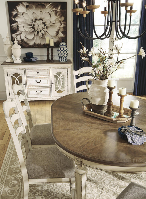 Ashley Express - Realyn Dining UPH Side Chair (2/CN) - DecorGalore4U