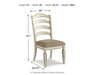 Ashley Express - Realyn Dining UPH Side Chair (2/CN) - DecorGalore4U