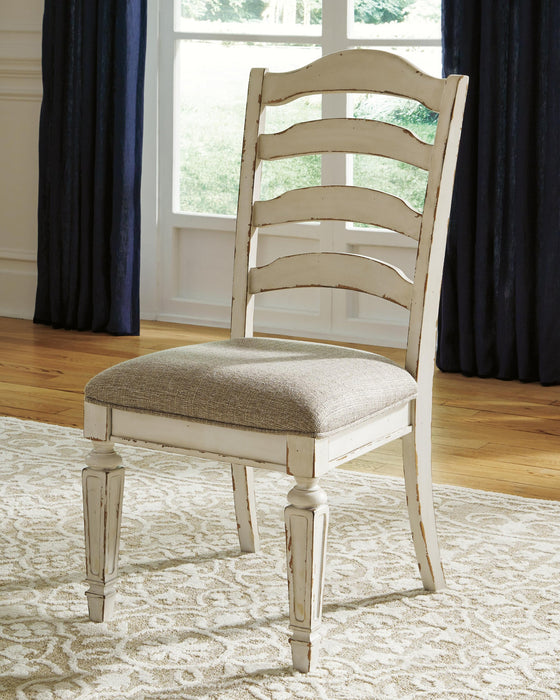 Ashley Express - Realyn Dining UPH Side Chair (2/CN) - DecorGalore4U