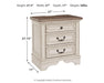 Ashley Express - Realyn Three Drawer Night Stand - DecorGalore4U