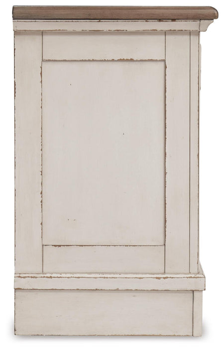 Ashley Express - Realyn Three Drawer Night Stand - DecorGalore4U