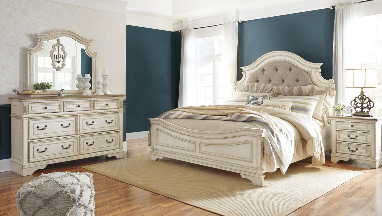 Ashley Express - Realyn Three Drawer Night Stand - DecorGalore4U