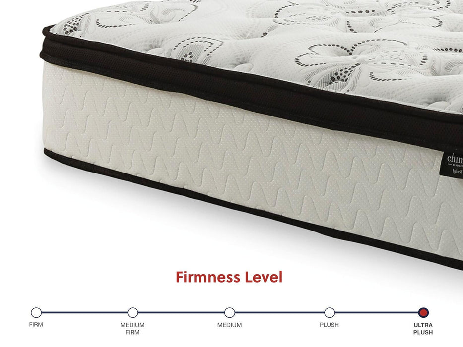 Ashley Express - Chime 12 Inch Hybrid  Mattress - DecorGalore4U