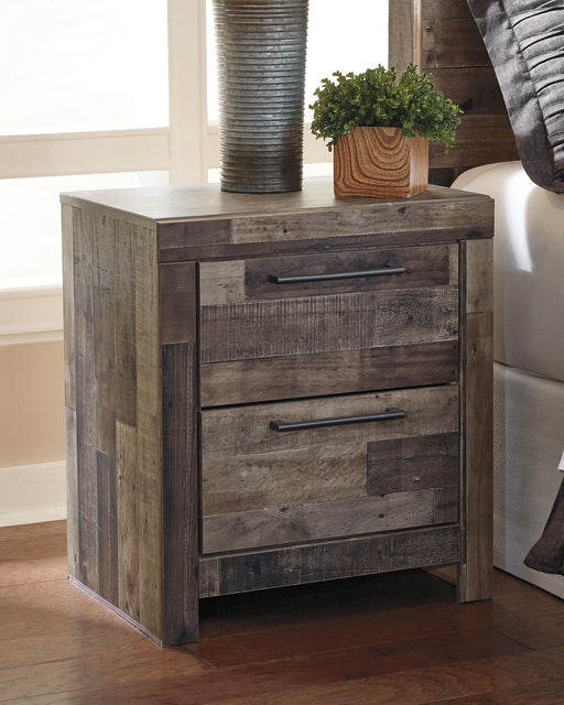 Ashley Express - Derekson Two Drawer Night Stand - DecorGalore4U