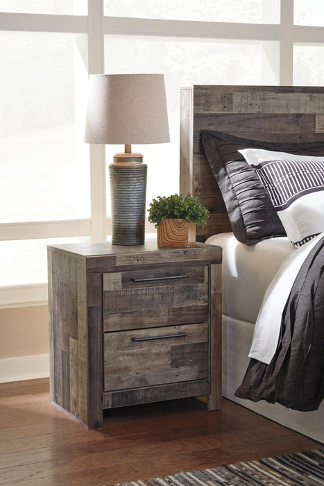 Ashley Express - Derekson Two Drawer Night Stand - DecorGalore4U