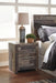 Ashley Express - Derekson Two Drawer Night Stand - DecorGalore4U