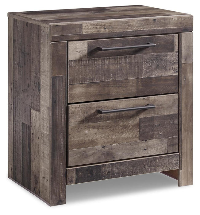 Ashley Express - Derekson Two Drawer Night Stand - DecorGalore4U