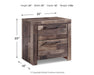 Ashley Express - Derekson Two Drawer Night Stand - DecorGalore4U