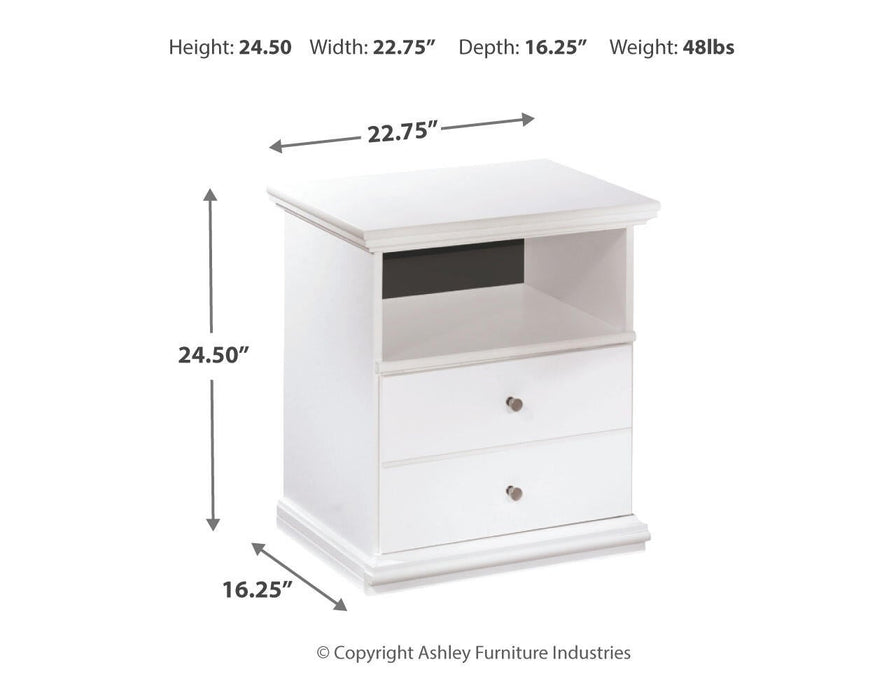 Ashley Express - Bostwick Shoals One Drawer Night Stand - DecorGalore4U