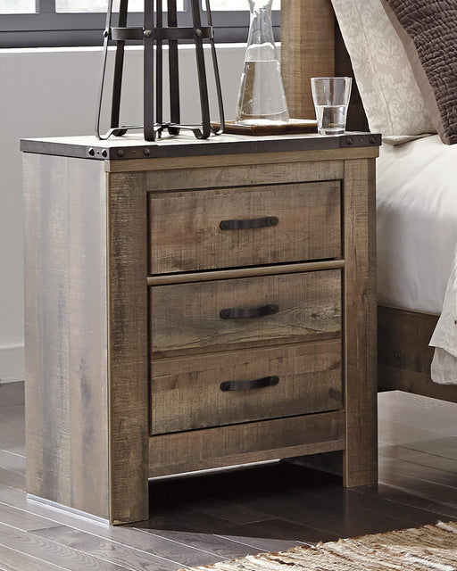 Ashley Express - Trinell Two Drawer Night Stand - DecorGalore4U