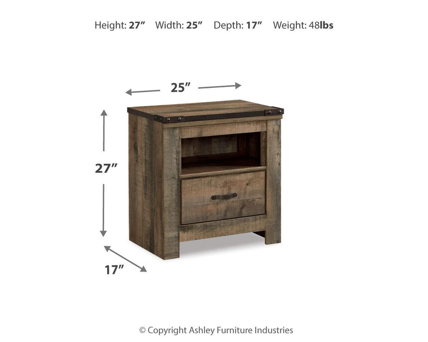 Ashley Express - Trinell One Drawer Night Stand - DecorGalore4U