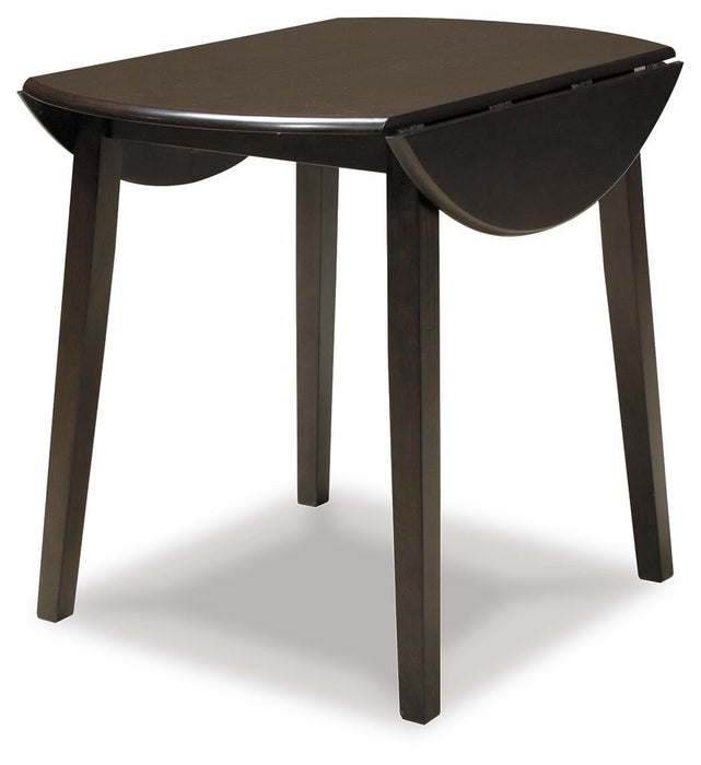 Ashley Express - Hammis Round DRM Drop Leaf Table - DecorGalore4U
