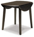 Ashley Express - Hammis Round DRM Drop Leaf Table - DecorGalore4U
