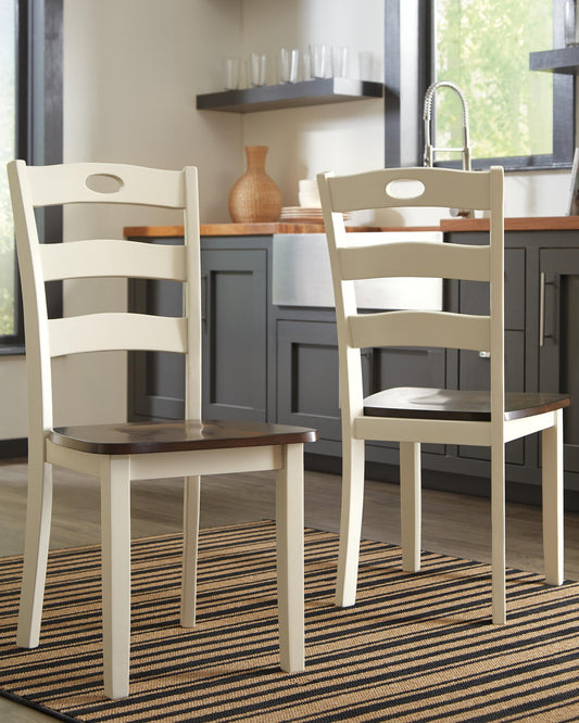 Ashley Express - Woodanville Dining Room Side Chair (2/CN) - DecorGalore4U