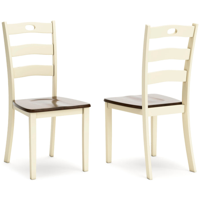 Ashley Express - Woodanville Dining Room Side Chair (2/CN) - DecorGalore4U