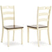 Ashley Express - Woodanville Dining Room Side Chair (2/CN) - DecorGalore4U
