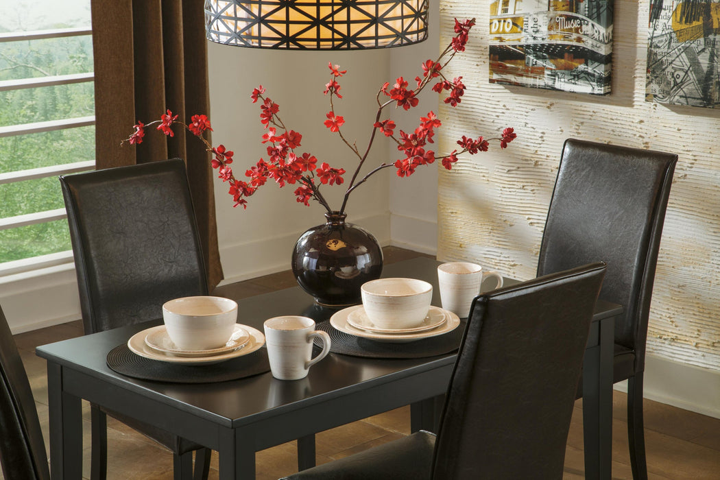 Ashley Express - Kimonte Rectangular Dining Room Table - DecorGalore4U