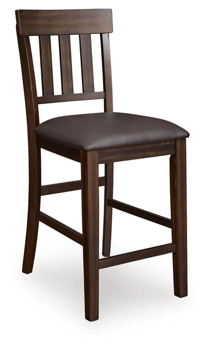 Ashley Express - Haddigan Upholstered Barstool (2/CN) - DecorGalore4U