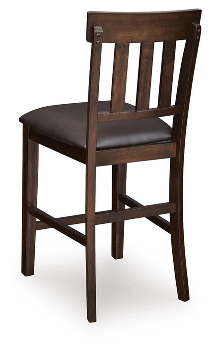 Ashley Express - Haddigan Upholstered Barstool (2/CN) - DecorGalore4U