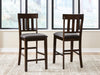 Ashley Express - Haddigan Upholstered Barstool (2/CN) - DecorGalore4U