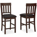 Ashley Express - Haddigan Upholstered Barstool (2/CN) - DecorGalore4U
