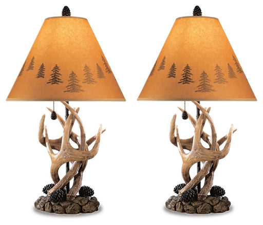 Ashley Express - Derek Poly Table Lamp (2/CN) - DecorGalore4U