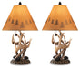 Ashley Express - Derek Poly Table Lamp (2/CN) - DecorGalore4U