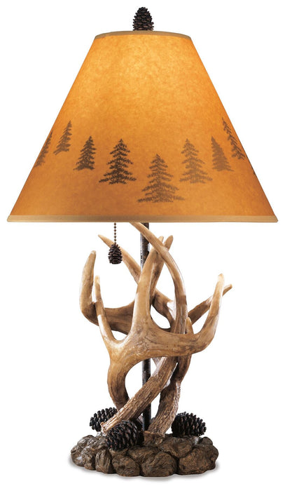Ashley Express - Derek Poly Table Lamp (2/CN) - DecorGalore4U