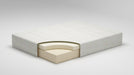 Ashley Express - Chime 12 Inch Memory Foam  Mattress - DecorGalore4U