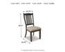 Ashley Express - Tyler Creek Dining UPH Side Chair (2/CN) - DecorGalore4U
