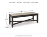 Ashley Express - Tyler Creek Upholstered Bench - DecorGalore4U