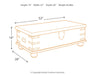 Ashley Express - Carynhurst Lift Top Cocktail Table - DecorGalore4U