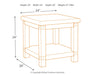 Ashley Express - Carynhurst Rectangular End Table - DecorGalore4U