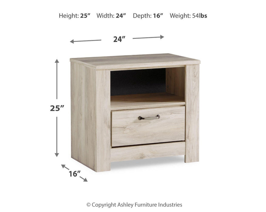 Ashley Express - Bellaby One Drawer Night Stand - DecorGalore4U